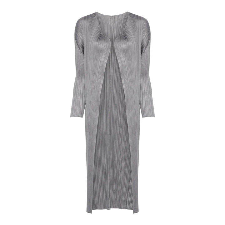 Club21 - PLEATS PLEASE ISSEY MIYAKE - Basics Coat - PLEATED COATS - Gray