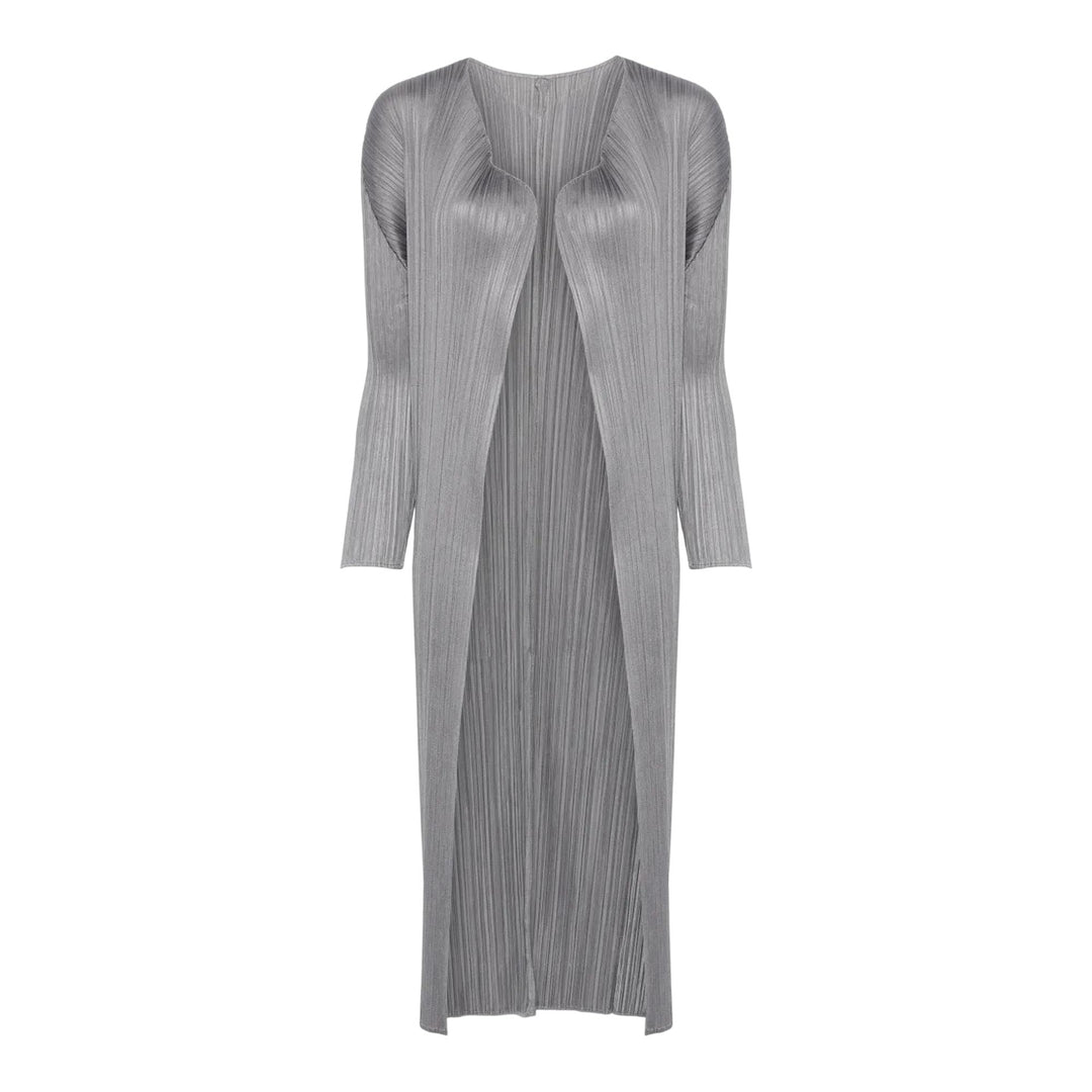 Club21 - PLEATS PLEASE ISSEY MIYAKE - Basics Coat - PLEATED COATS - Gray