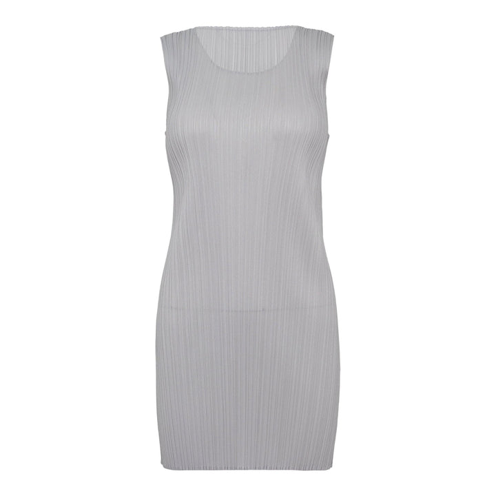Club21 - PLEATS PLEASE ISSEY MIYAKE - Basics Dress - PLEATED TUNICS - Light Gray