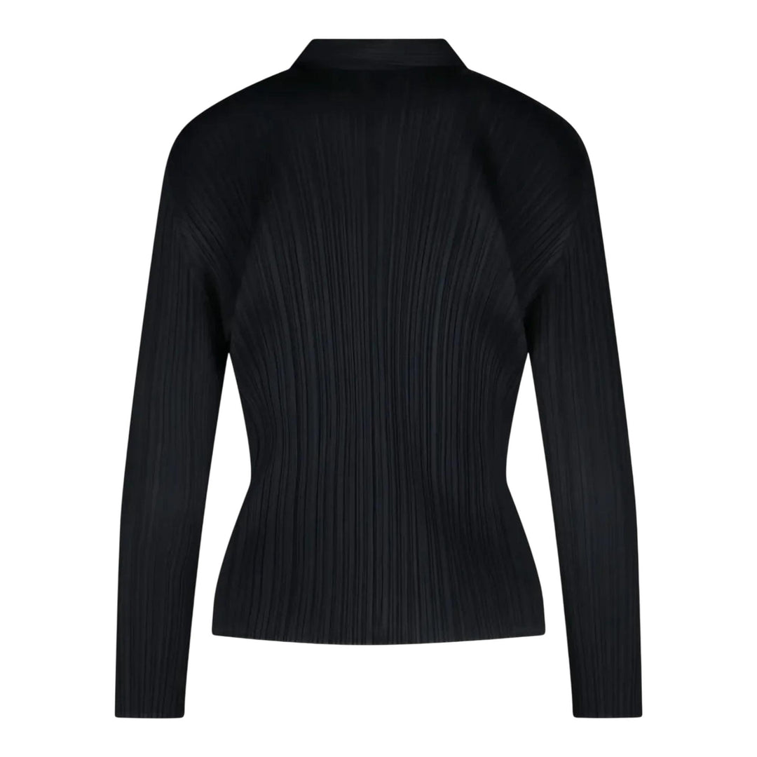 Club21 - PLEATS PLEASE ISSEY MIYAKE - Basics Shirt - PLEATED CARDIGANS - Black