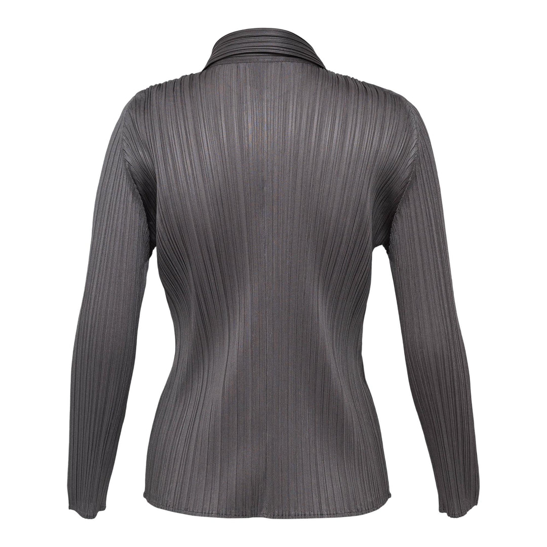 Club21 - PLEATS PLEASE ISSEY MIYAKE - Basics Shirt - PLEATED CARDIGANS - Gray