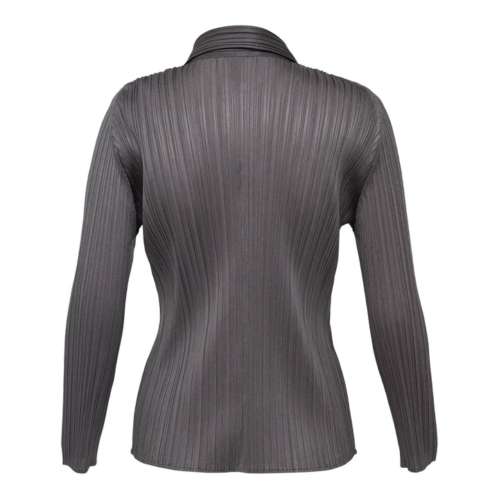 Club21 - PLEATS PLEASE ISSEY MIYAKE - Basics Shirt - PLEATED CARDIGANS - Gray