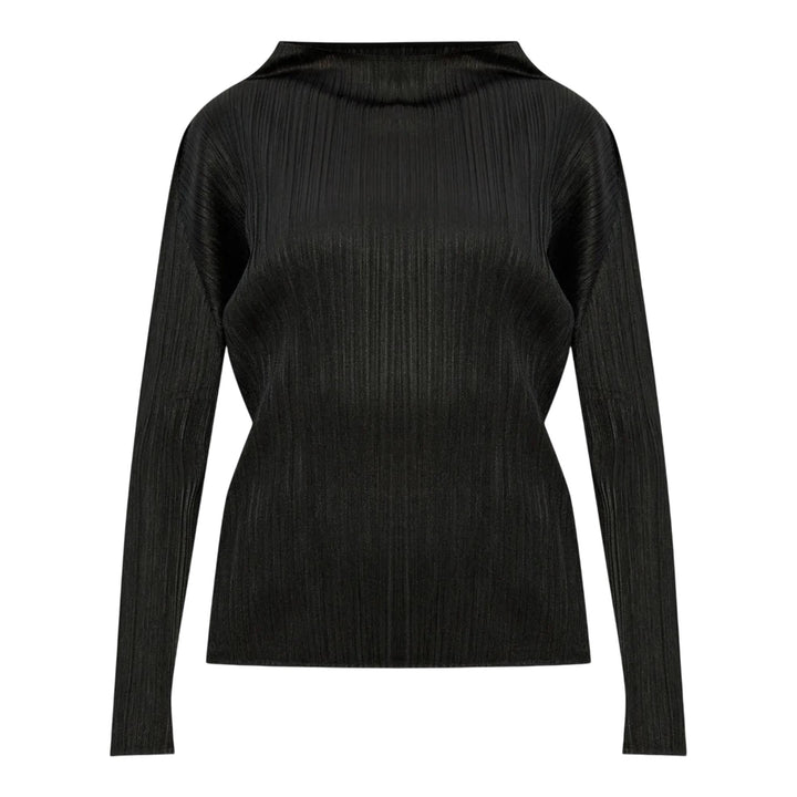 Club21 - PLEATS PLEASE ISSEY MIYAKE - Basics Shirt - PLEATED TOPS - Black
