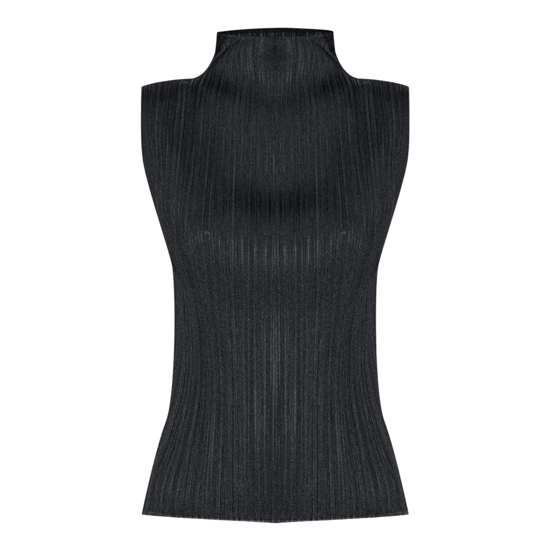 Club21 - PLEATS PLEASE ISSEY MIYAKE - Basics Shirt - PLEATED TOPS - Black