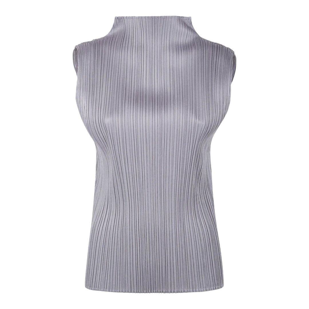 Club21 - PLEATS PLEASE ISSEY MIYAKE - Basics Shirt - PLEATED TOPS - Gray