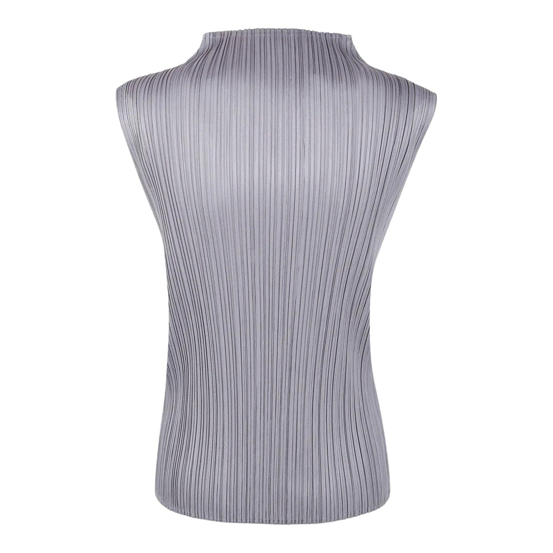 Club21 - PLEATS PLEASE ISSEY MIYAKE - Basics Shirt - PLEATED TOPS - Gray