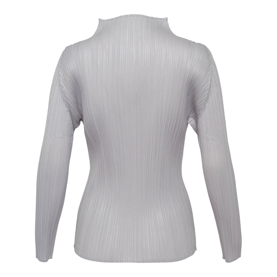 Club21 - PLEATS PLEASE ISSEY MIYAKE - Basics Shirt - PLEATED TOPS - Light Gray