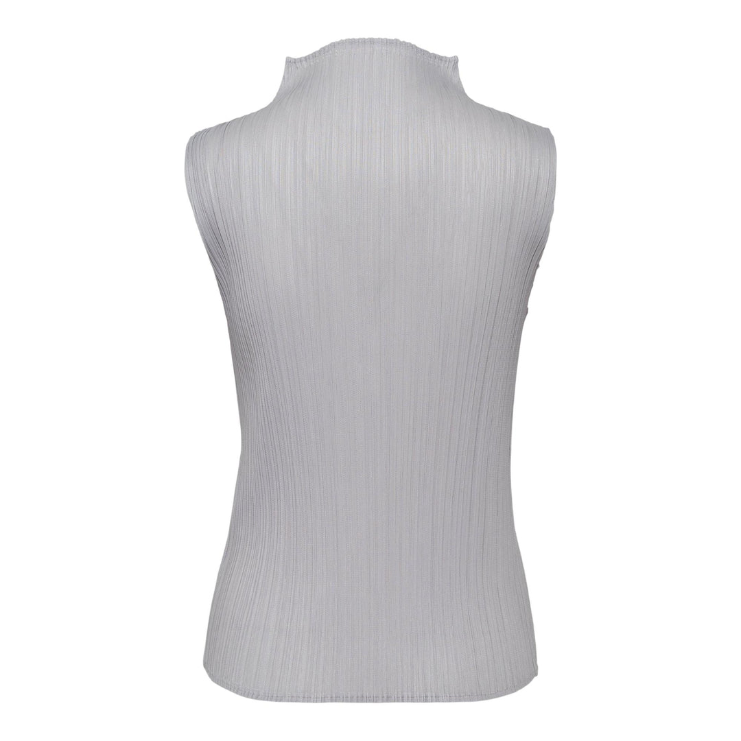 Club21 - PLEATS PLEASE ISSEY MIYAKE - Basics Shirt - PLEATED TOPS - Light Gray