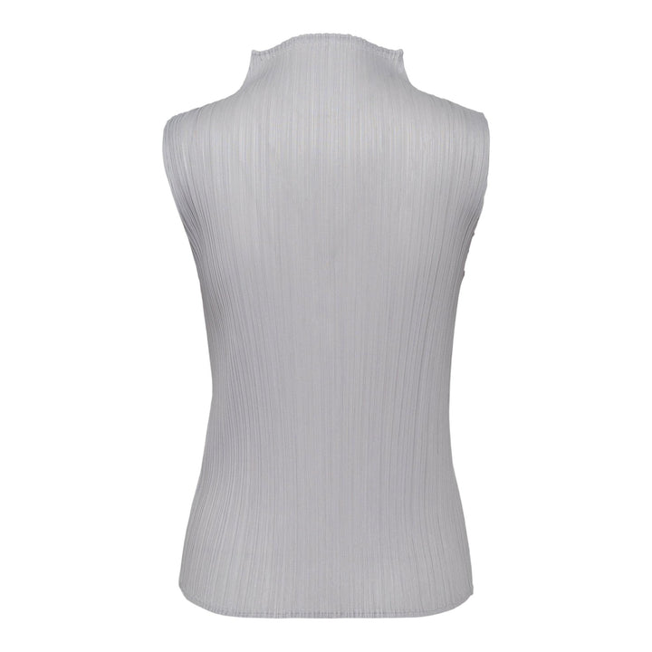 Club21 - PLEATS PLEASE ISSEY MIYAKE - Basics Shirt - PLEATED TOPS - Light Gray