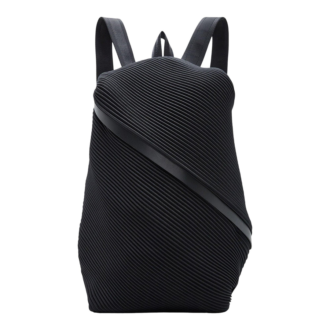 Club21 - PLEATS PLEASE ISSEY MIYAKE - Bias Pleats Backpack Bag - HANDBAGS - Black