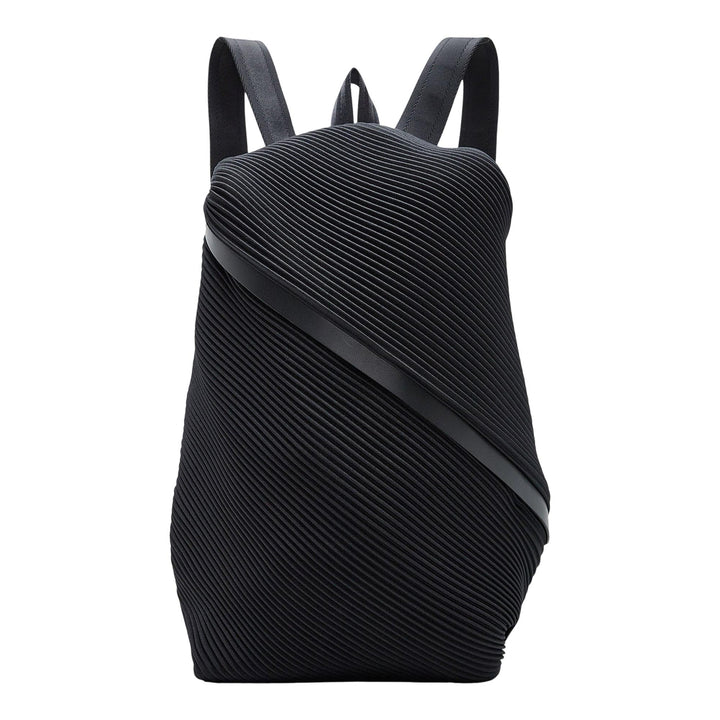 Club21 - PLEATS PLEASE ISSEY MIYAKE - Bias Pleats Backpack Bag - HANDBAGS - Black