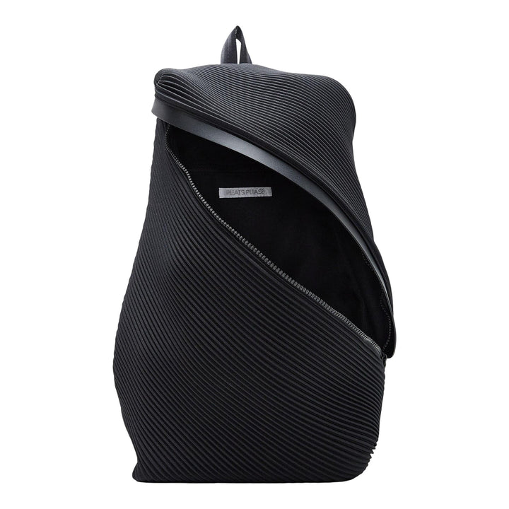 Club21 - PLEATS PLEASE ISSEY MIYAKE - Bias Pleats Backpack Bag - HANDBAGS - Black
