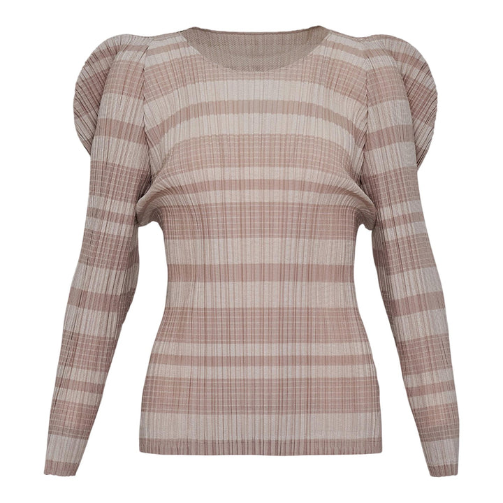 Club21 - PLEATS PLEASE ISSEY MIYAKE - Cotton Onion Shirt - PLEATED TOPS - Ivory