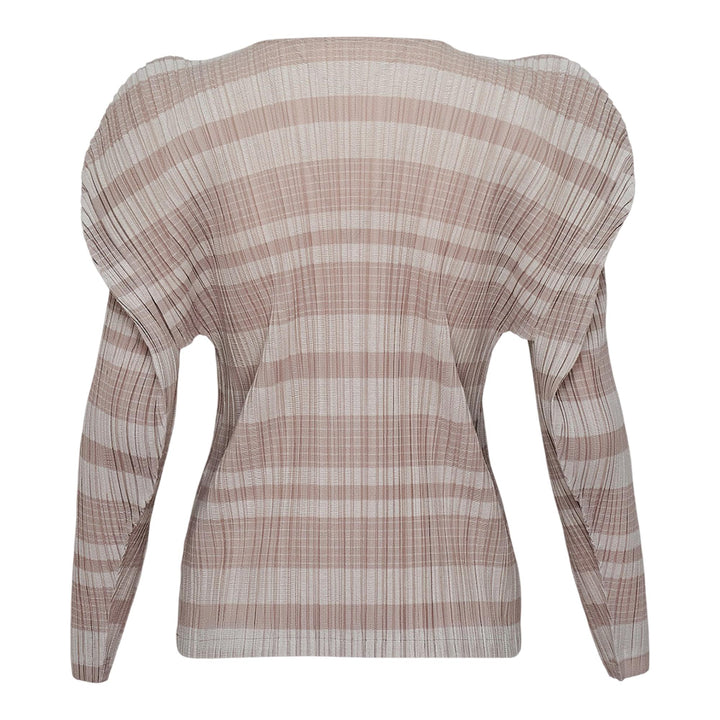 Club21 - PLEATS PLEASE ISSEY MIYAKE - Cotton Onion Shirt - PLEATED TOPS - Ivory