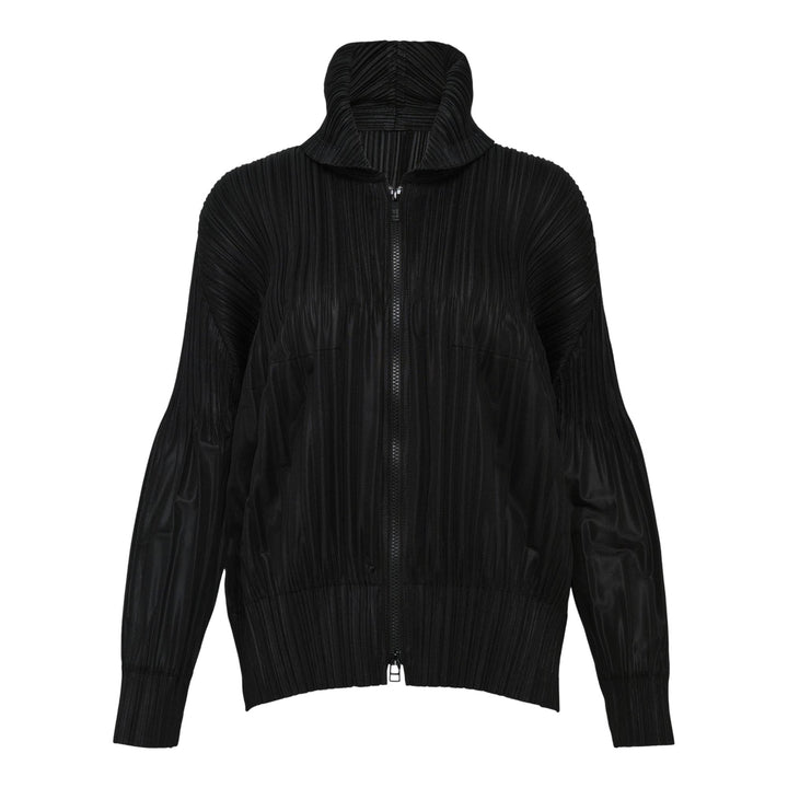 Club21 - PLEATS PLEASE ISSEY MIYAKE - Fluffy Basics Blouson - PLEATED BLOUSONS - Black