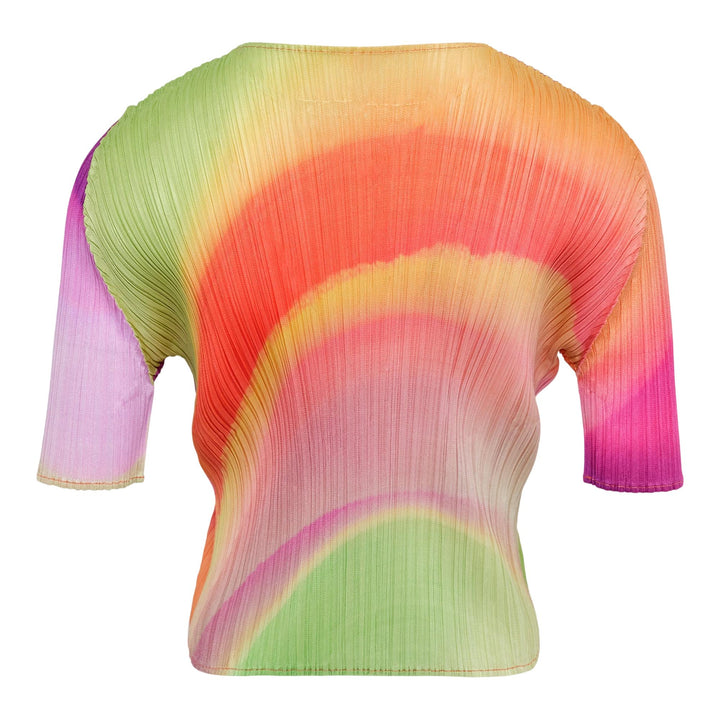 Club21 - PLEATS PLEASE ISSEY MIYAKE - Groove Cardigan - PLEATED CARDIGANS - Bright Pink