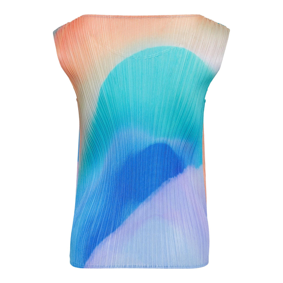 Club21 - PLEATS PLEASE ISSEY MIYAKE - Groove Shirt - PLEATED TANK TOPS - Blue