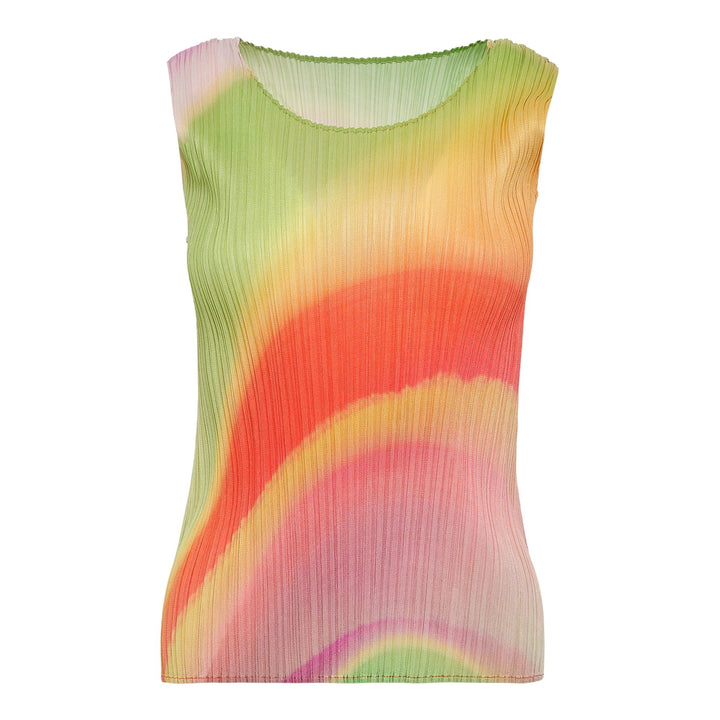 Club21 - PLEATS PLEASE ISSEY MIYAKE - Groove Shirt - PLEATED TANK TOPS - Bright Pink