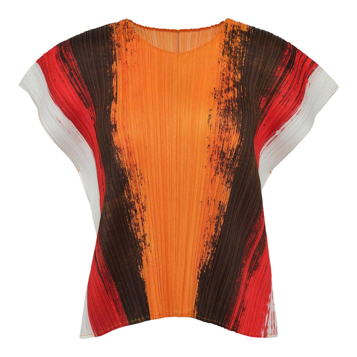 Club21 - PLEATS PLEASE ISSEY MIYAKE - Jump Shirt - PLEATED TOPS - Red