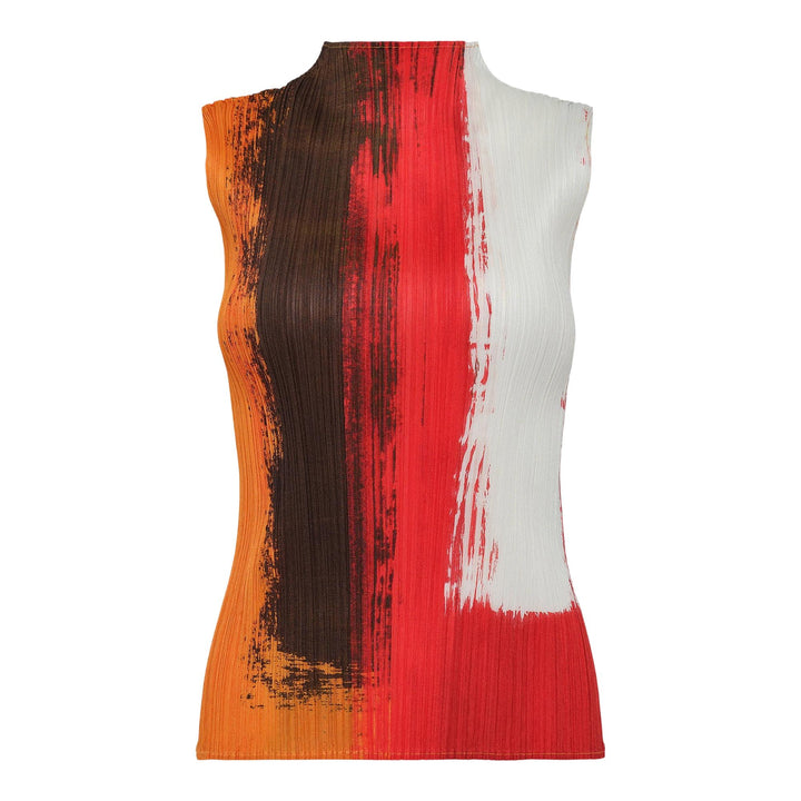 Club21 - PLEATS PLEASE ISSEY MIYAKE - Jump Shirt - PLEATED TOPS - Red