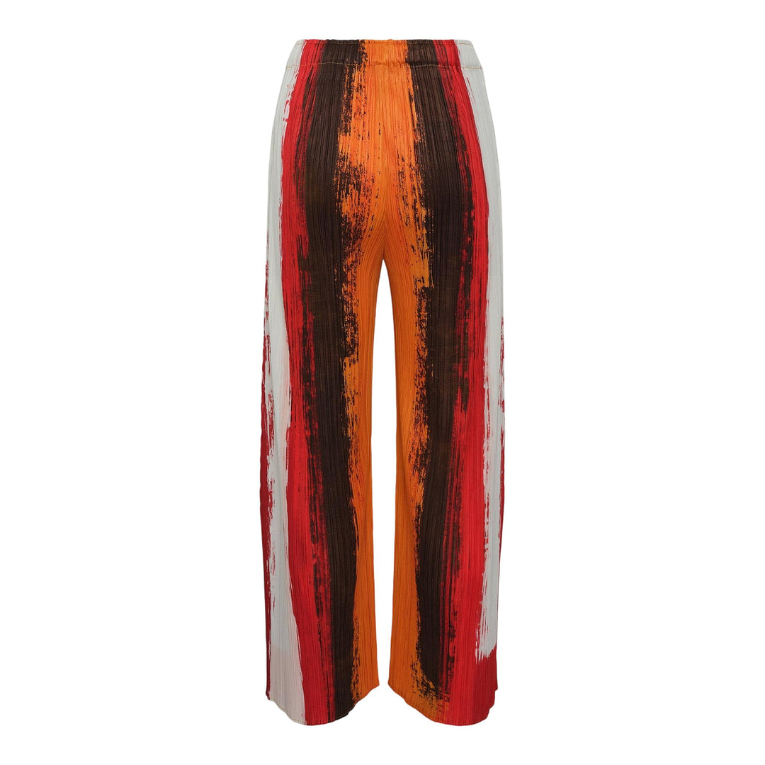 Club21 - PLEATS PLEASE ISSEY MIYAKE - Jump Wide Pants - PLEATED PANTS - Red