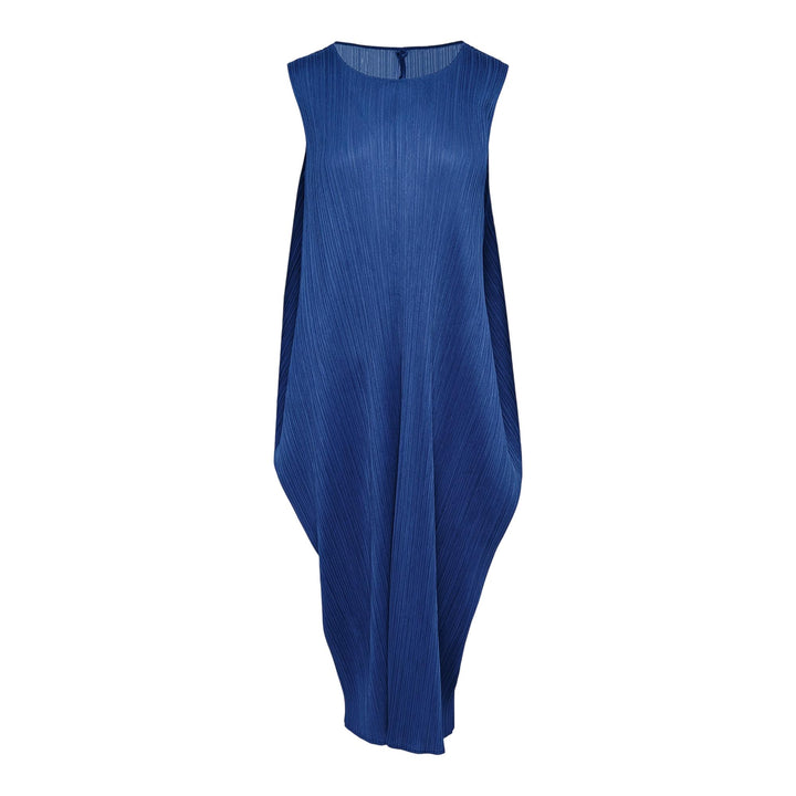 Club21 - PLEATS PLEASE ISSEY MIYAKE - Lamp Shade Dress - PLEATED DRESSES - Navy Blue