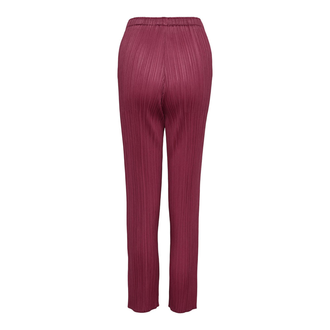 Club21 - PLEATS PLEASE ISSEY MIYAKE - Lamp Shade Pants - PLEATED PANTS - Dark Red