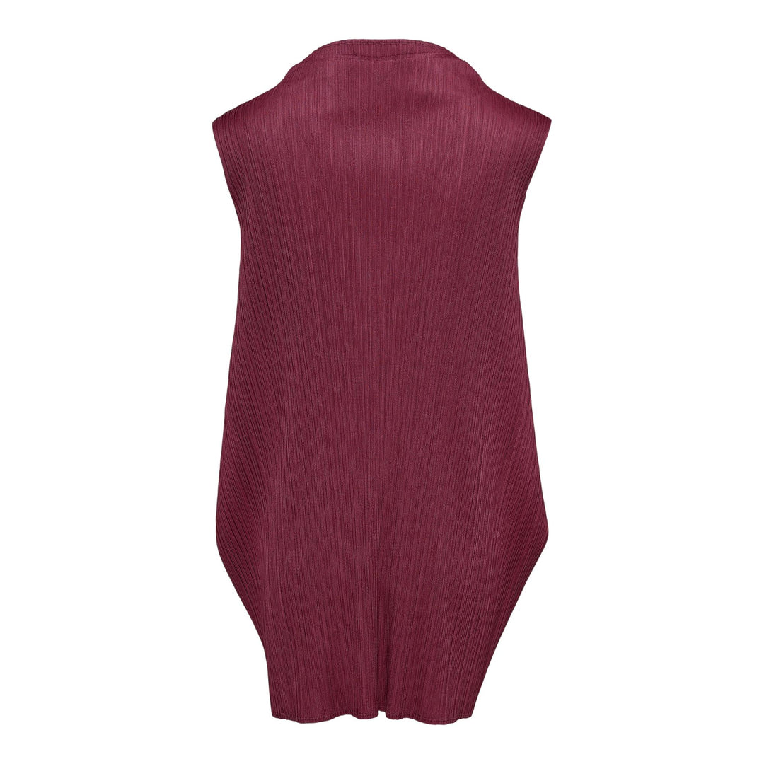 Club21 - PLEATS PLEASE ISSEY MIYAKE - Lamp Shade Tunique - PLEATED TUNICS - Dark Red