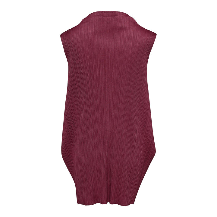 Club21 - PLEATS PLEASE ISSEY MIYAKE - Lamp Shade Tunique - PLEATED TUNICS - Dark Red