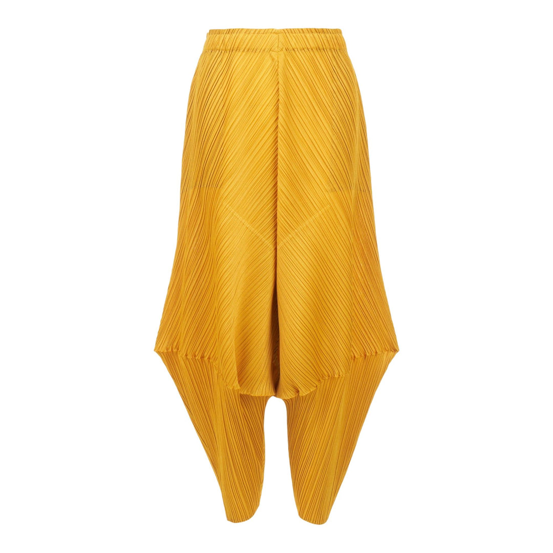 Club21 - PLEATS PLEASE ISSEY MIYAKE - Leap Pants - PLEATED PANTS - Yellow