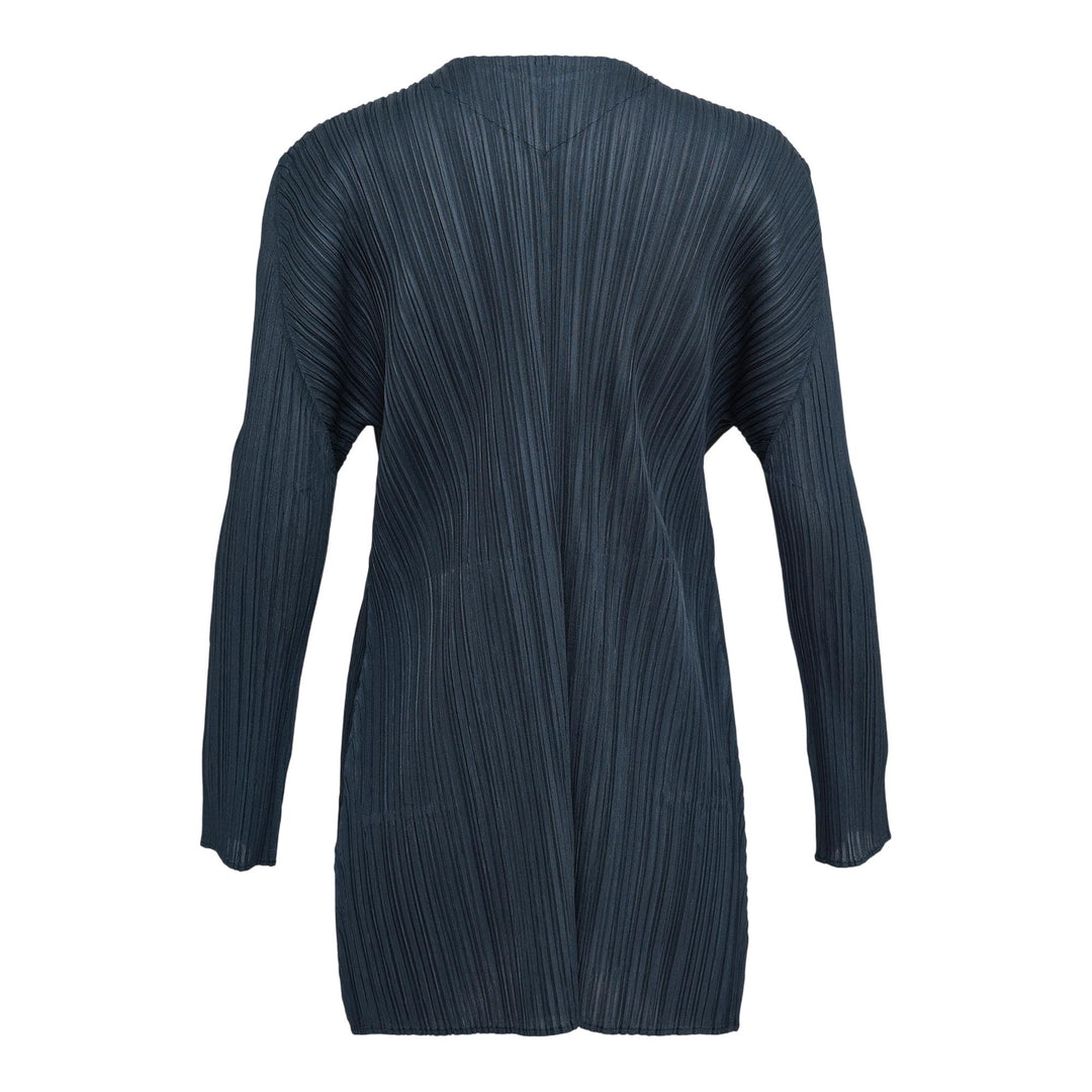 Club21 - PLEATS PLEASE ISSEY MIYAKE - Mellow Pleats Coat - PLEATED COATS - Navy