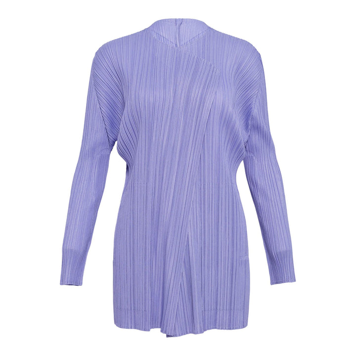 Club21 - PLEATS PLEASE ISSEY MIYAKE - Mellow Pleats Coat - PLEATED COATS - Saxe Blue