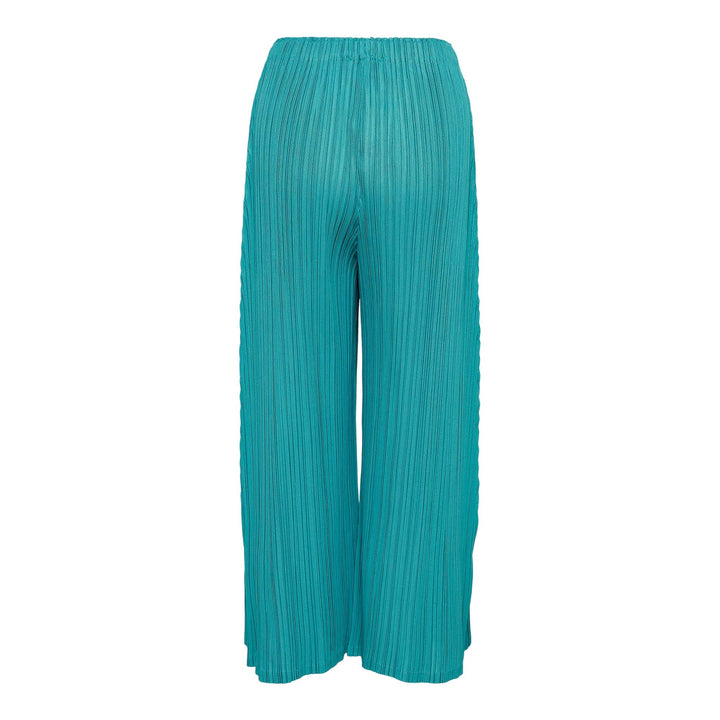 Club21 - PLEATS PLEASE ISSEY MIYAKE - Mellow Pleats Pants - PLEATED PANTS - Turquoise Green