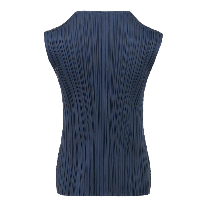 Club21 - PLEATS PLEASE ISSEY MIYAKE - Mellow Pleats Shirt - PLEATED SHIRT - Navy