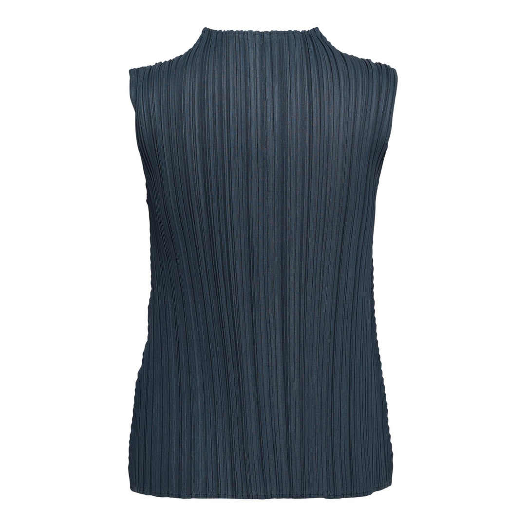 Club21 - PLEATS PLEASE ISSEY MIYAKE - Mellow Pleats Shirt - PLEATED TOPS - Navy