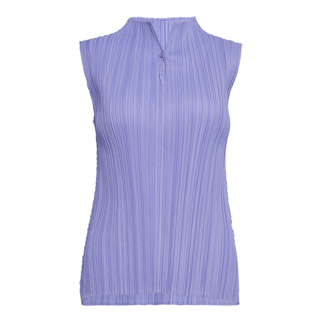 Club21 - PLEATS PLEASE ISSEY MIYAKE - Mellow Pleats Shirt - PLEATED TOPS - Saxe Blue