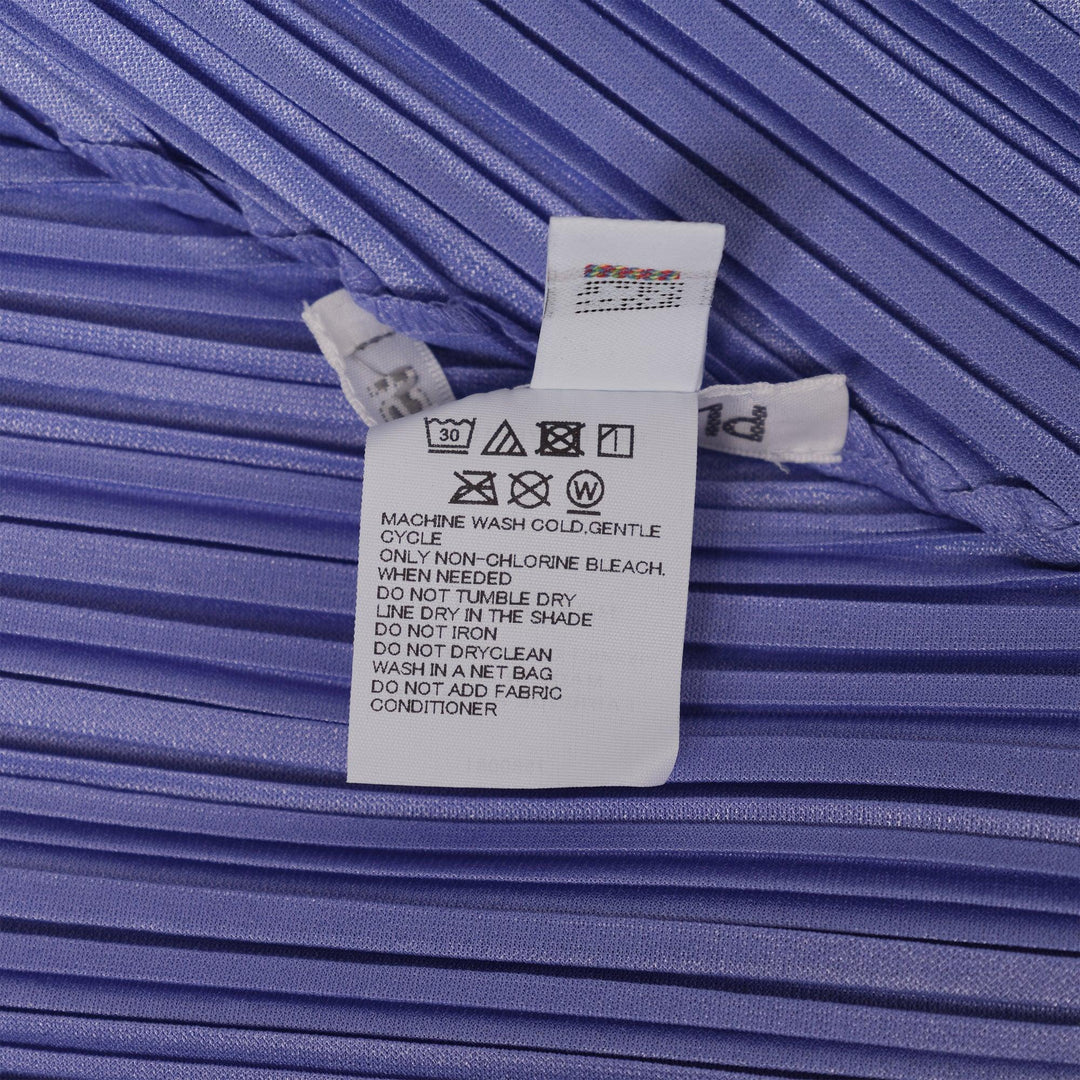 Club21 - PLEATS PLEASE ISSEY MIYAKE - Mellow Pleats Shirt - PLEATED TOPS - Saxe Blue