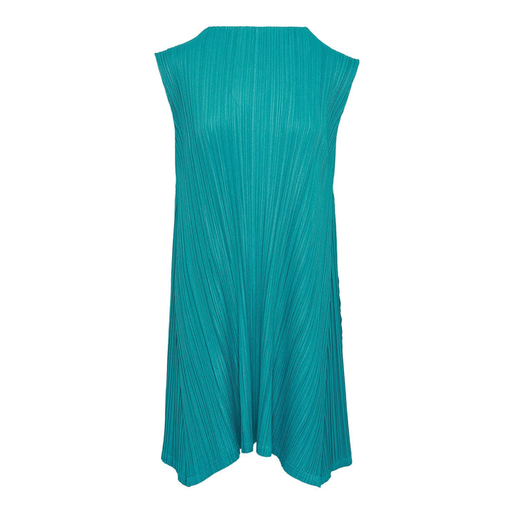 Club21 - PLEATS PLEASE ISSEY MIYAKE - Mellow Pleats Tunic - PLEATED TUNICS - Turquoise Green