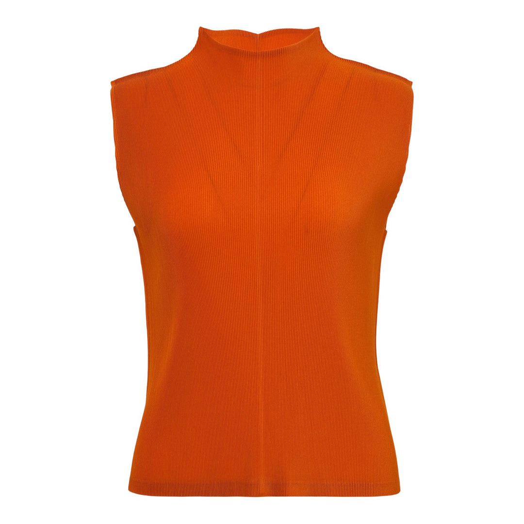 Club21 - PLEATS PLEASE ISSEY MIYAKE - Mist July Shirt - PLEATED TOPS - Orange