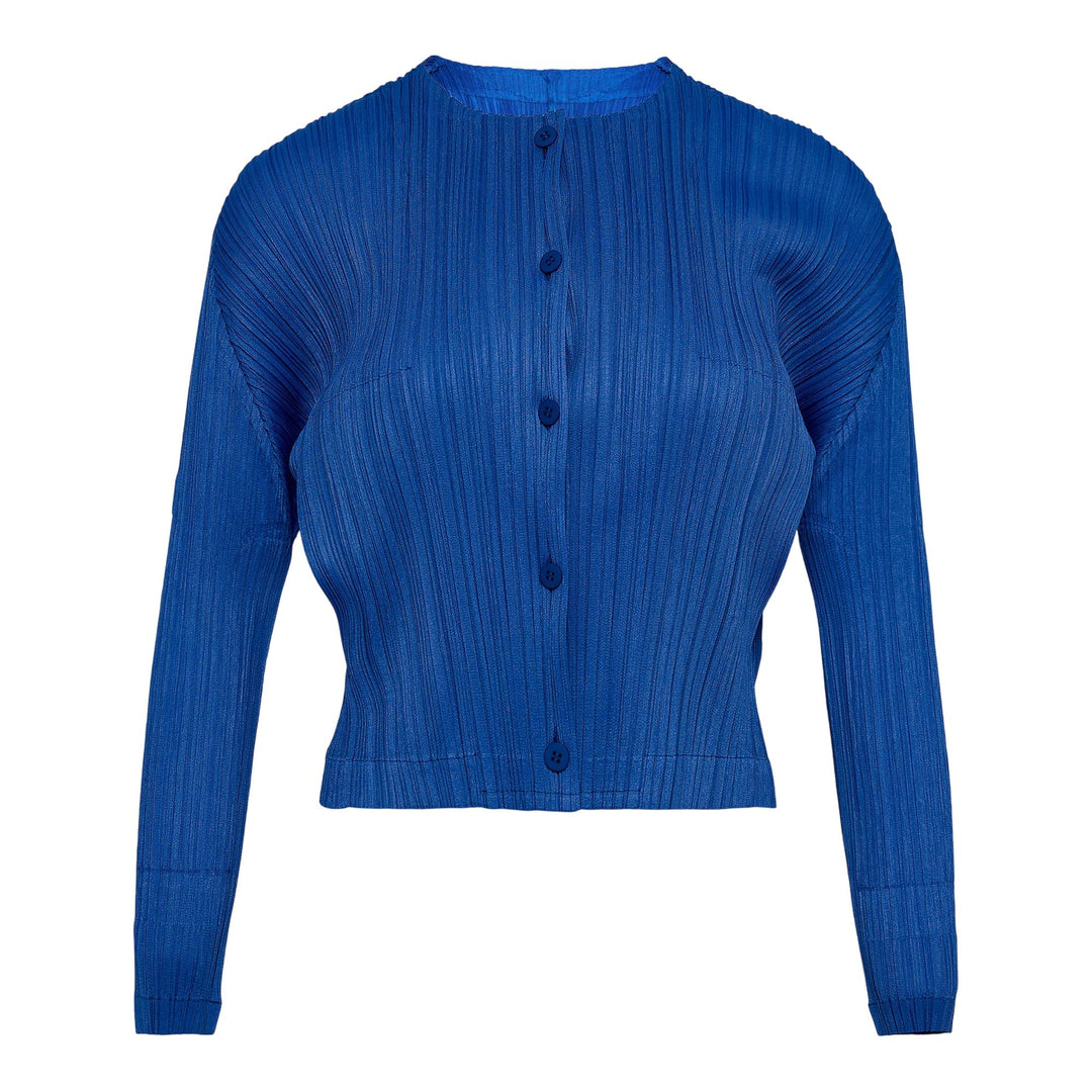 Club21 - PLEATS PLEASE ISSEY MIYAKE - Monthly Colors : Aug Cardigan - PLEATED CARDIGANS - Blue