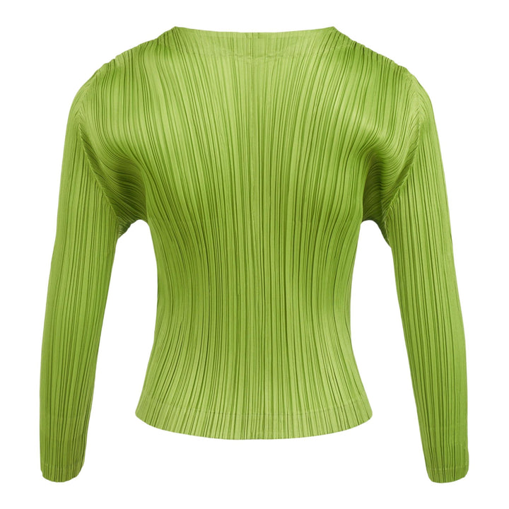 Club21 - PLEATS PLEASE ISSEY MIYAKE - Monthly Colors : Aug Cardigan - PLEATED CARDIGANS - Green