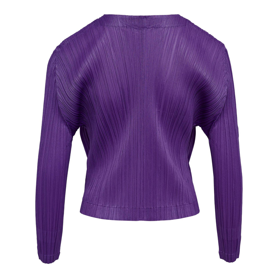 Club21 - PLEATS PLEASE ISSEY MIYAKE - Monthly Colors : Aug Cardigan - PLEATED CARDIGANS - Light Purple