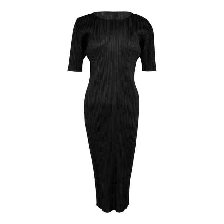 Club21 - PLEATS PLEASE ISSEY MIYAKE - Monthly Colors : Aug Dress - PLEATED DRESSES - Black