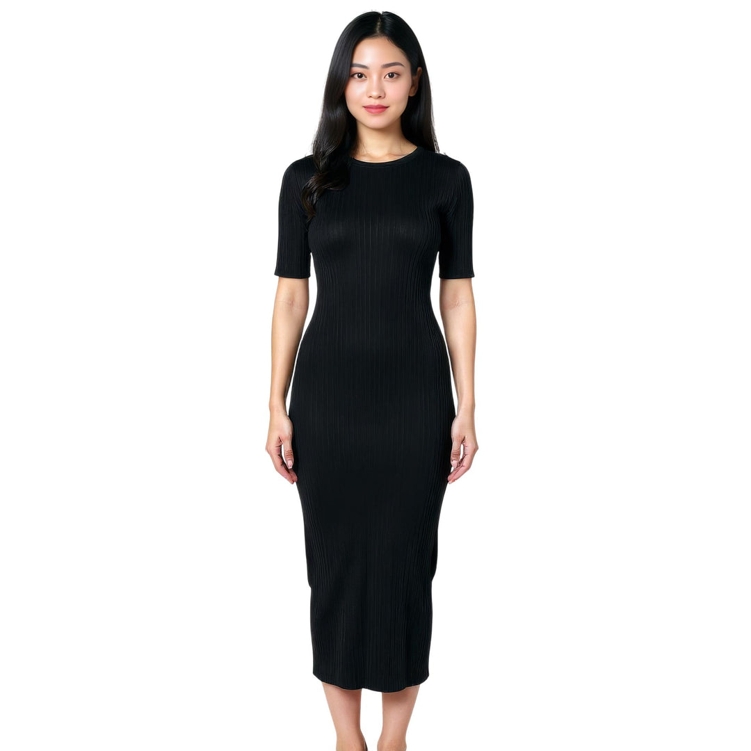 Club21 - PLEATS PLEASE ISSEY MIYAKE - Monthly Colors : Aug Dress - PLEATED DRESSES - Black
