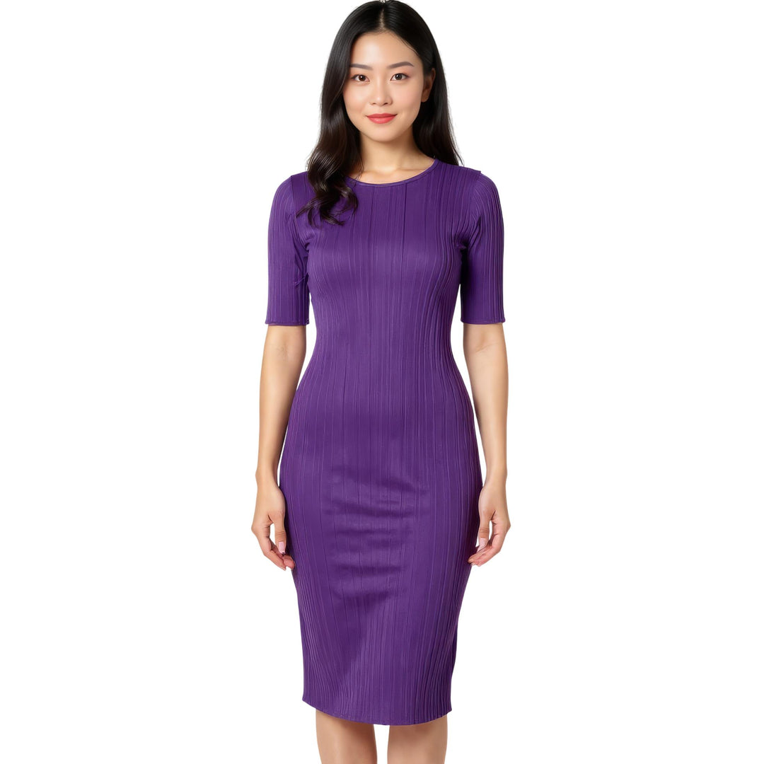 Club21 - PLEATS PLEASE ISSEY MIYAKE - Monthly Colors : Aug Dress - PLEATED DRESSES - Light Purple