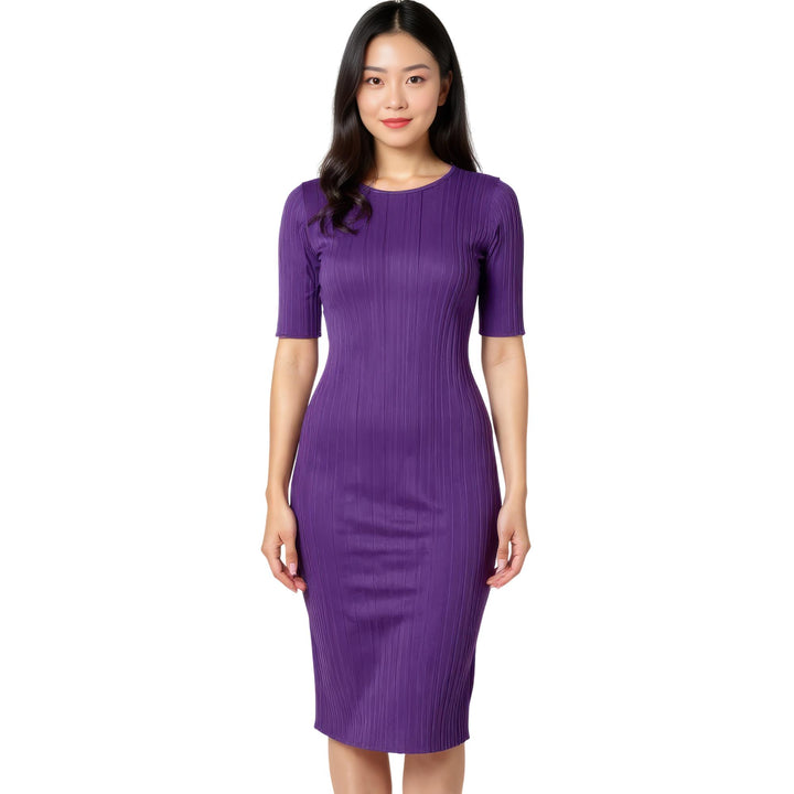 Club21 - PLEATS PLEASE ISSEY MIYAKE - Monthly Colors : Aug Dress - PLEATED DRESSES - Light Purple