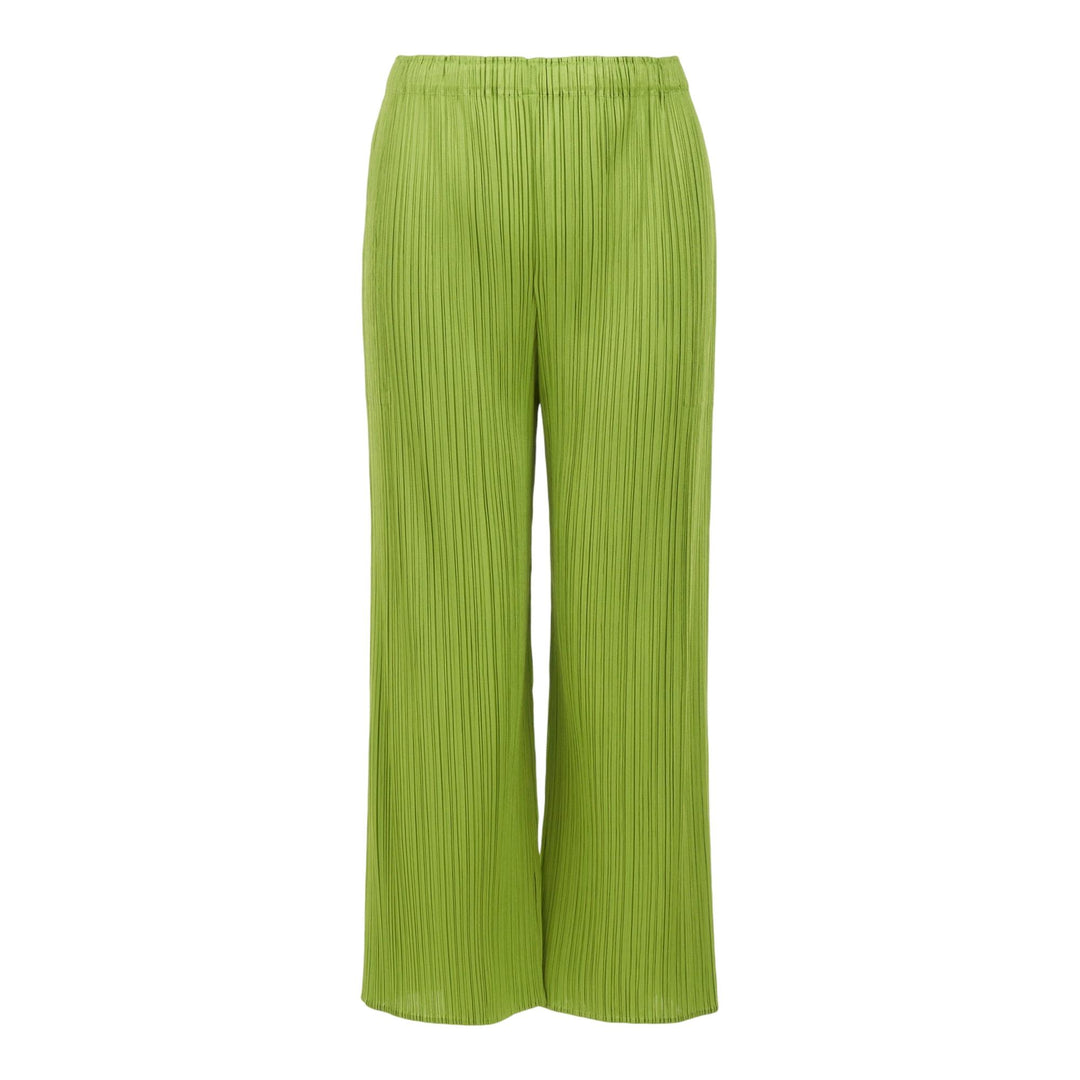 Club21 - PLEATS PLEASE ISSEY MIYAKE - Monthly Colors : Aug Pants - PLEATED PANTS - Green