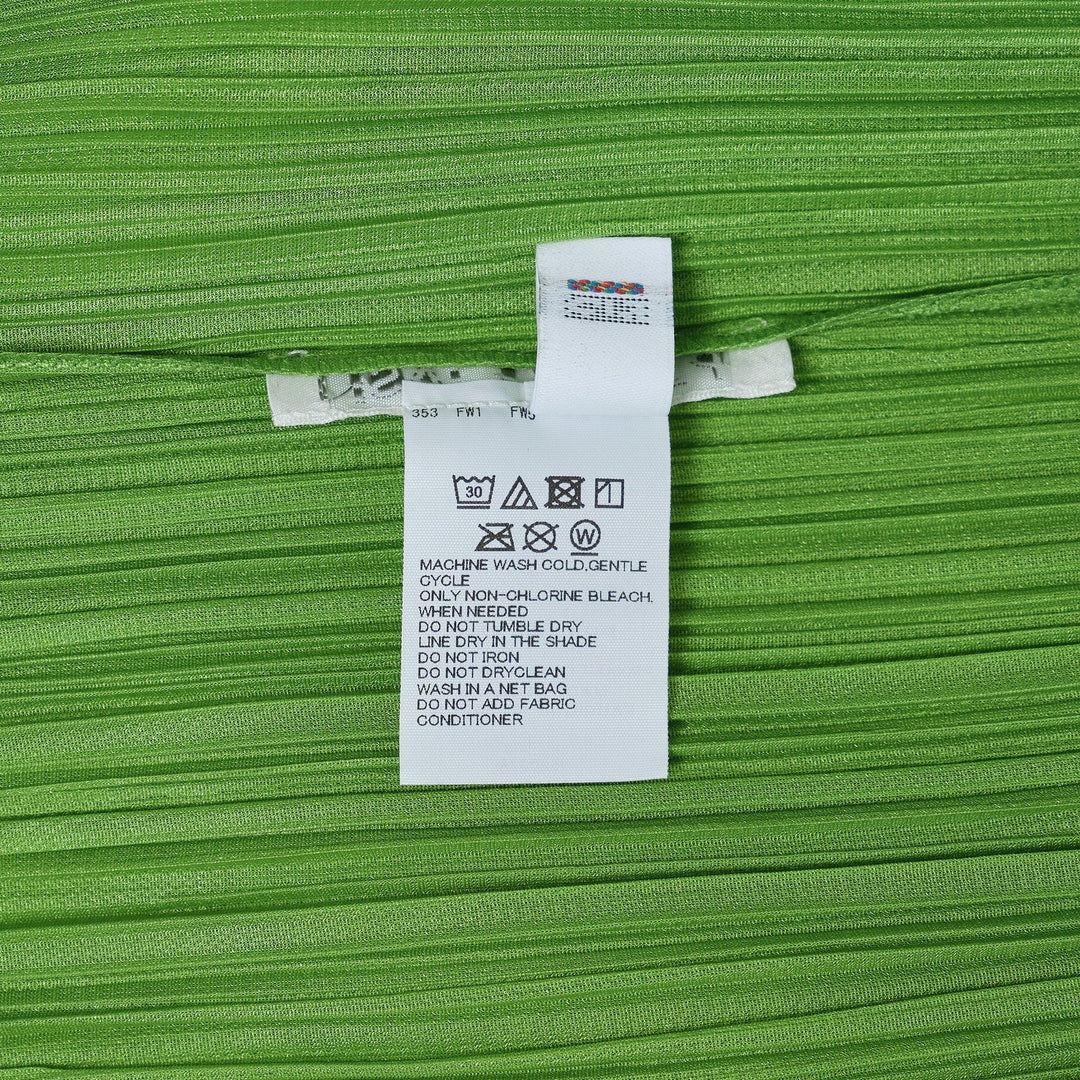 Club21 - PLEATS PLEASE ISSEY MIYAKE - Monthly Colors : Aug Skirt - PLEATED SKIRTS - Yellow Green