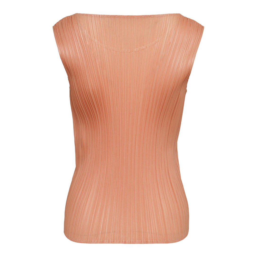 Club21 - PLEATS PLEASE ISSEY MIYAKE - Monthly Colors : Aug Tank - PLEATED TANK TOPS - Coral Orange