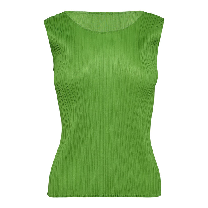 Club21 - PLEATS PLEASE ISSEY MIYAKE - Monthly Colors : Aug Tank - PLEATED TANK TOPS - Yellow Green
